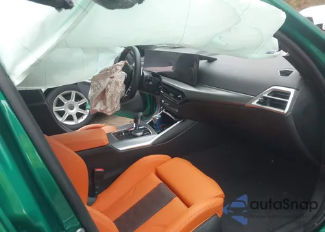 2025 BMW M3 Competition xDrive z USA, uszkodzony, nr VIN WBS33HJ01SFV17768